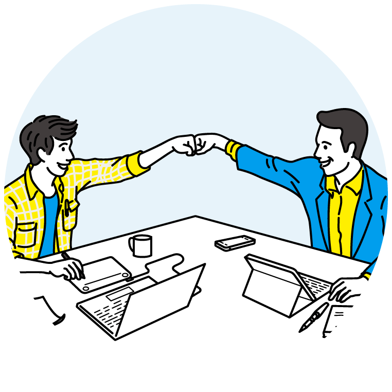 フレキシブルな契約スタイル